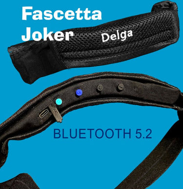 Fascia JOLLY Delga Bluetooth 5.2 audio a conduzione ossea durata fino ad 8 ore